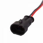 Разъем автомобильный штекер с проводом 20см DJ7021-1.5-11 REXANT (10/10/250) Разъем автомобильный штекер с проводом 20см DJ7021-1.5-11 REXANT (10/10/250)