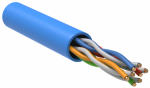 UTP 4PR 24AWG CAT5e информационный solid, PVC, синий ITK UTP 4PR 24AWG CAT5e информационный solid, PVC, синий ITK