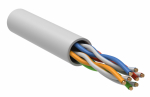 UTP 4PR 24AWG CAT5e информационный solid, LSZH, белый ITK UTP 4PR 24AWG CAT5e информационный solid, LSZH, белый ITK