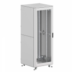 Шкаф напольный разобранный 19 IT-CQE-N 42U 800x800мм, крыша с вырубкой, дверь перф. и двойная перф., двойные боковые панели, серый RAL7035 Шкаф напольный разобранный 19 IT-CQE-N 42U 800x800мм, крыша с вырубкой, дверь перф. и двойная перф., двойные боковые панели, серый RAL7035