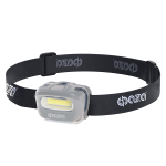 Фонарь светодиод налобный 2Вт COB, 3xAAA, серый H5-L2W-gy ФАZА (1/12)