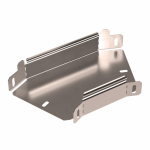 Угол д/листового кабель.лотка 45° горизонтальн. без соединит. разъема нержавеющая сталь серый ПРОМРУКАВ Угол д/листового кабель.лотка 45° горизонтальн. без соединит. разъема нержавеющая сталь серый ПРОМРУКАВ
