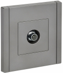 Розетка 1гн ТВ проходная с/у сталь FP529 FORTE&PIANO IEK (1/10/100) Розетка 1гн ТВ проходная с/у сталь FP529 FORTE&PIANO IEK (1/10/100)