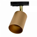 Светильник трековый под лампу GU10 матовое золото (компактный адаптор) 230V IP20 PTR 26 Jazzway Светильник трековый под лампу GU10 матовое золото (компактный адаптор) 230V IP20 PTR 26 Jazzway