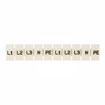 Маркировка буквы горизонтальные белая EKF Маркировка буквы горизонтальные белая EKF