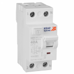 Устройство защитного отключения (УЗО) 2p 40А 100мА AC КЭАЗ _ OptiDin