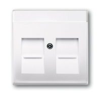 Центр. плата UAE/IAE (ISDN)-разъём с/у пластик белый IP20 ABB Basic 55 Центр. плата UAE/IAE (ISDN)-разъём с/у пластик белый IP20 ABB Basic 55