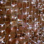 Гирлянда "Светодиодный Дождь" 2x1,5 м, эффект мерцания, прозрачный провод, 230 В, диоды белые