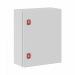 Корпус распред. шкафа 1двер. сталь серый 800мм 1400мм 300мм с монтажной платой IP66 DKC