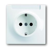 Розетка ABB Impuls 1-мест. механизм с накладкой с З/К скр. уст-ки16А 220-250В IP21 белый Розетка ABB Impuls 1-мест. механизм с накладкой с З/К скр. уст-ки16А 220-250В IP21 белый