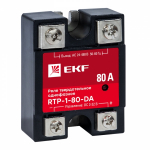 Реле твердотельное однофазное RTP-80-DA EKF Реле твердотельное однофазное RTP-80-DA EKF