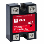 Реле твердотельное однофазное RTP-80-AA EKF Реле твердотельное однофазное RTP-80-AA EKF