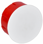 Коробка разветвительная КМ41007 с/у с крыш. в бетон оранжевый 80х40 IEK (1/175) Коробка разветвительная КМ41007 с/у с крыш. в бетон оранжевый 80х40 IEK (1/175)