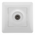 Розетка 1гн ТВ с/у белый механизм Ugra GUSI ELECTRIC (1/10) Розетка 1гн ТВ с/у белый механизм Ugra GUSI ELECTRIC (1/10)