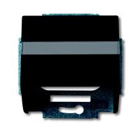 Центр. плата для подкл. ср-в связи и выч. техники с/у пластик черный IP20 ABB Solo/future Центр. плата для подкл. ср-в связи и выч. техники с/у пластик черный IP20 ABB Solo/future