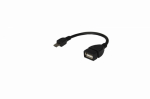 USB кабель microUSB черный OTG шнур 0,15м REXANT (1/10/500) USB кабель microUSB черный OTG шнур 0,15м REXANT (1/10/500)