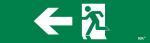 Наклейка самоклеющаяся "Фигура/стрелка влево" 310х90мм IEK (1/10)