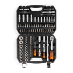 Набор инструментов с торцевыми шестигранными головками и трещоткой 1/2’’ и 1/4’’ НАИ-07/94 PROFESSIONAL КВТ (1/4) Набор инструментов с торцевыми шестигранными головками и трещоткой 1/2’’ и 1/4’’ НАИ-07/94 PROFESSIONAL КВТ (1/4)