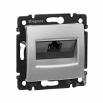 Розетка 1гн комп RJ45 с/у алюминий механизм на винтах кат.5е Valena Legrand (1/10) Розетка 1гн комп RJ45 с/у алюминий механизм на винтах кат.5е Valena Legrand (1/10)