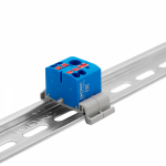 Зажим клеммный проходной 28.8мм размер ячейки 20.5мм на DIN-рейку 1 уровень сечение провода 6мм² 41А 690В термопласт DKC (ДКС) Зажим клеммный проходной 28.8мм размер ячейки 20.5мм на DIN-рейку 1 уровень сечение провода 6мм² 41А 690В термопласт DKC (ДКС)