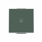 Карта (гостиничная) для выкл-ля/кнопки пластик зеленый матовая IP20 ABB