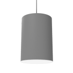 Светодиодный светильник VARTON DL-Roll подвесной 12 Вт 3000 К 120х170 мм RAL7045 серый муар с рассеивателем опал DALI Светодиодный светильник VARTON DL-Roll подвесной 12 Вт 3000 К 120х170 мм RAL7045 серый муар с рассеивателем опал DALI