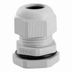 Резьбовой кабельный ввод PG 16 9-13мм пластик светло-серый IP54 КЭАЗ
