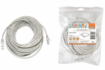 Патч-корд народный U/UTP Cat 5e 4PR 24AWG PVC, литой 20 м, серый Патч-корд народный U/UTP Cat 5e 4PR 24AWG PVC, литой 20 м, серый