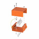 Коробка металлическая огнестойкая 70-0240-FR6.0-6 Е15-Е120 80х80х35 Промрукав Коробка металлическая огнестойкая 70-0240-FR6.0-6 Е15-Е120 80х80х35 Промрукав