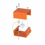 Коробка металлическая огнестойкая 70-0240-FR10.0-2 Е15-Е120 80х80х35 Промрукав Коробка металлическая огнестойкая 70-0240-FR10.0-2 Е15-Е120 80х80х35 Промрукав