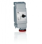 Вилка силовая для монтажа на поверхность 3P 400-440 в (50+60 гц) красная 11ч прямая пластик IP67 ABB Вилка силовая для монтажа на поверхность 3P 400-440 в (50+60 гц) красная 11ч прямая пластик IP67 ABB