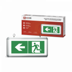 Светильник светодиодный аварийный СДБО-115 "УКАЗАТЕЛЬ ВЫХОДА НАЛЕВО" 3 часа NI-CD AC/DC односторонний IN HOME Светильник светодиодный аварийный СДБО-115 "УКАЗАТЕЛЬ ВЫХОДА НАЛЕВО" 3 часа NI-CD AC/DC односторонний IN HOME