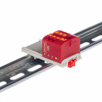 Зажим клеммный проходной 28.8мм размер ячейки 25.7мм на DIN-рейку 1 уровень сечение провода 6мм² 41А 690В термопласт DKC (ДКС)