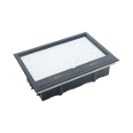 Лючок напольный с изменяемой глубиной C-Line 24 (с приборной рамкой) EKF