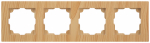 Рамка 4гн сосна 6-504-11 Accent Intro (1/10/100)