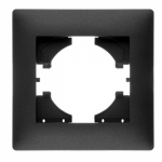 Рамка 1гн графит Bravo GUSI Рамка 1гн графит Bravo GUSI