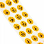 Маркировка шин DKC, 20мм, PE, желто-зеленый