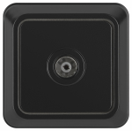 Розетка Intro Quadro 2-301-05 TV одиночная IP20 ОУ антрацит Розетка Intro Quadro 2-301-05 TV одиночная IP20 ОУ антрацит