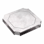 Х-образный ответвитель с крышкой Стандарт 600х100 Промрукав