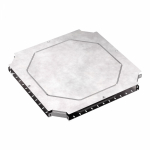 Х-образный ответвитель с крышкой Стандарт 600х50 Промрукав