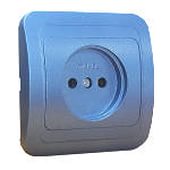 Розетка 1гн с З/К с/у синий керамика 16А Mimoza Makel (1/12/120) Розетка 1гн с З/К с/у синий керамика 16А Mimoza Makel (1/12/120)