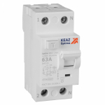 Устройство защитного отключения (УЗО) 2p 63А 100мА AC КЭАЗ _ OptiDin