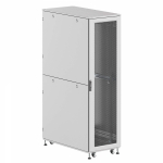 Шкаф напольный разобранный 19 IT-CQE-N 47U 600x1200мм, крыша с вырубкой, дверь перф. и двойная перф., двойные боковые панели, серый RAL7035 Шкаф напольный разобранный 19 IT-CQE-N 47U 600x1200мм, крыша с вырубкой, дверь перф. и двойная перф., двойные боковые панели, серый RAL7035