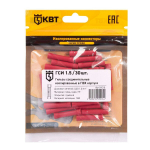 Гильза соединительная изолированная ГСИ 1.5 (30 шт) (КВТ) Гильза соединительная изолированная ГСИ 1.5 (30 шт) (КВТ)