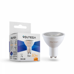Лампа светодиодная Voltega GU10 6W 2800К прозрачная VG2-S1GU10warm6W-D Лампа светодиодная Voltega GU10 6W 2800К прозрачная VG2-S1GU10warm6W-D