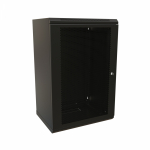 WRline Шкаф настенный 19-дюймовый (19"), 18U, 908x600х450мм, перфорированная металлическая дверь с замком, цвет черный (RAL 9004) (разобранный) WRline Шкаф настенный 19-дюймовый (19"), 18U, 908x600х450мм, перфорированная металлическая дверь с замком, цвет черный (RAL 9004) (разобранный)