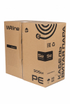 WRline Кабель витая пара, экранированный F/UTP, категория 5e, 4 пары (0,50 мм), одножильный, внешний, PE, черный, 305 м WRline Кабель витая пара, экранированный F/UTP, категория 5e, 4 пары (0,50 мм), одножильный, внешний, PE, черный, 305 м