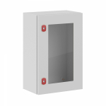 Корпус распред. шкафа 1двер. сталь серый 400мм 600мм 250мм с монтажной платой IP66 DKC