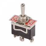 Тумблер 250V 6А (3c) ON-OFF-ON однополюсной (KN-113) REXANT (10/10/1000) Тумблер 250V 6А (3c) ON-OFF-ON однополюсной (KN-113) REXANT (10/10/1000)