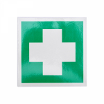 Знак наклейка "Аптечка первой медицинской помощи"100х100 мм Rexant (5/5) Знак наклейка "Аптечка первой медицинской помощи"100х100 мм Rexant (5/5)